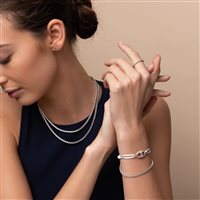 Collana Ti Sento Milano Donna in Argento Zirconia 3992ZI/39 - 3992ZI/39